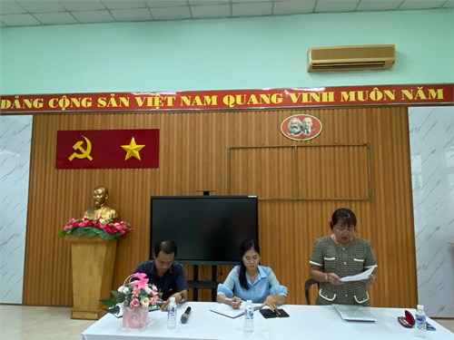 Họp Chi Bộ Tháng 8